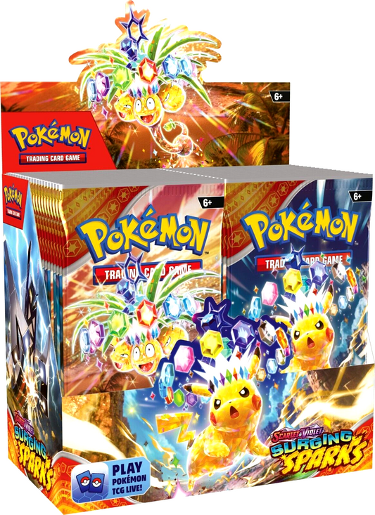 Surging Sparks Booster Box Scarlet and Violet SV08